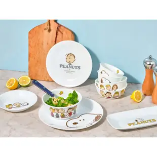 (雅虎限定) 【美國康寧】CORELLE SNOOPY FRIENDS 4件式餐具組-D09