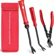 3 Pcs Clip Pliers Set,Clip Removal Tool Fastener Remover, Clips Puller Trim Remo