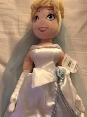 Walt Disney Cinderalla Plush Wedding Doll - 21 inches