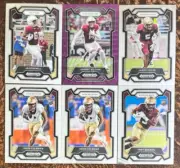 Florida St 2024 Prizm Draft Picks Lot (6) Coleman -Benson -Wilson Purple -Verse