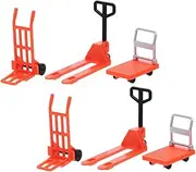 Realistic 6pcs Model Toys Set for Boys Construction Tools Rc Forklift Boys and Girls Wheelbarrow Set