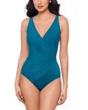 Miraclesuit Solid Oceanus One Piece Swimsuit 12