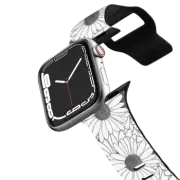 Apple Watch Series 4-6, SE (40mm) Impact Band Daisies
