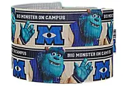 Monsters Inc Sully 1" Wide Repeat Ribbon Sold in Yards - USA SELLER