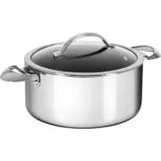 Scanpan HaptIQ Casserole 24cm/4.8L Non-Stick Stainless Steel STRATANIUM+ 17202