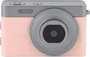 Mini Digital Camera with 0.96 Inch Screen, 1080P HD Small Compact Portable Video Recorder, Student Campus CCD Camera, Zoom Function, for Boys Girls (Pink)