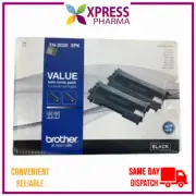 Brother TN2025- Twin Pack BLACK Toner Cartridge