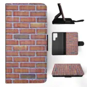 FLIP CASE FOR SAMSUNG GALAXY|COOL BRICKS TEXTURE IMAGE #3