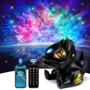 Dinosaur Galaxy Projector for Bedroom,22 White Noises+316 Lightings Star Proj...