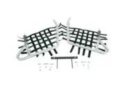 DG Performance Natural Black Alloy Nerf Bars Fits 2009-2016 Yamaha YZF450R
