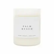 The Sunny Life Scented Candle Palm Beach brings Boronia & musk scents to you