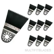 10 Japan Tooth Oscillating Tool Saw Blades fits - Ridgid, older Fein Multimaster