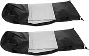 KICHOUSE Yoga Mat Carrier Bag Set Oxford Tote Mesh Pouch for Yoga Mats Gear Storage and Travel
