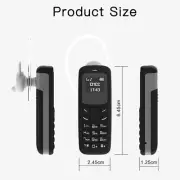 Mini GSM Phone BM30 Pocket GSM Mobile Phone BT Dial Up Headset Dialer Cellph DSP