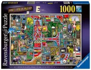 Ravensburger - Awesome Alphabet Puzzle 1000 Piece