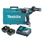 Makita DHP486RTE - 18V Brushless Hammer Drill Driver Kit (2 x 5.0Ah)