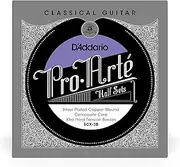 D Addario Guitar Strings - Pro-Arte Nylon Guitar Strings - SCX-3B - Classical Guitar Strings - Half Sets, Extra Hard Tension, Silver Plated Copper-Composite Core