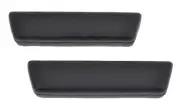 1967 Dart Barracuda Valiant; Front Arm Rests; Black; Pair