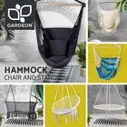 Gardeon Hammock Chair with Stand Outdoor Indoor Hanging Bed Rope Camping