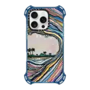 iPhone 16 Pro Bounce Case MagSafe Compatible Waikiki Sunset Iphone Case by Ann Upton