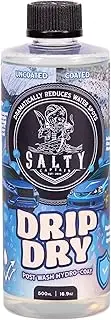 Salty Captain Drip Dry Hydrophobic Coating 16.9oz – Post Wash Hydro Coat Safe for Cars, Boats & RVs – Glossy, UV-Protected Finish – Foam Gun Compatible & Easy to Apply – Premium Lab Tested Quality