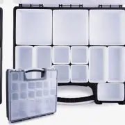 CraftMaster Multi-Organizer: Perfect for Beads, Bolts, Screws, Wax Seal Kits, Fi