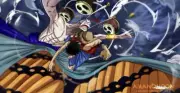 Anime monkey d luffy enel one Playmat Gaming Mat