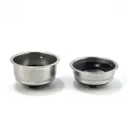 Friendly Detachable Stainless Steel Coffee Filter Basket Strainer Coffee Machine Accessories for Ho Silver Black