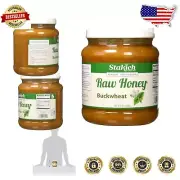 Deliciously Unique 5 lb Raw Buckwheat Honey - Certified Kosher & Unheated