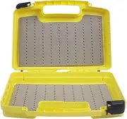 Aventik Streamer Fly Boxes Click Lock Large Streamer Flies Foam Storage Fishing Box Tackle Box Boating Fishing Boxes 14X11X3.35inch/10.43X8.27X3.15inch (SF2 Olivine B+B Foams-14X11X3.35inch)