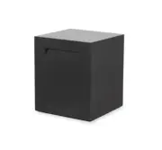 Ecosmart Fire 17" Tank Concrete Stool Graphite