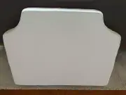 cushion headboard: White Twin Portable Cushion for Twin XL, Lofted or Bunk Bed
