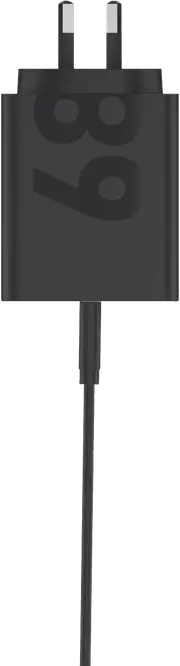 Motorola 68W Adapter with USB-C to C Cable 1M Black
