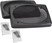 6"X9" Speaker Grills Black Wire Mesh Sold as a Pair