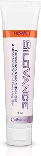 MedVance CuraVance SiloVance Nano Silver gel - White, 1 Fl Oz (Pack of 1)