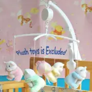 Rotary Baby Mobile Crib Bed Toy Clockwork Movement Music Box Bedding Toy AU