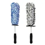 Car Wheel Cleaning Brush Tool Alloy Soft Bristle