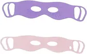 2pcs Reusable Eye Double-side Silicone Eye Mask for Portable Massage Supply
