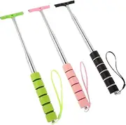 JUMPLAWN Retractable Car Side Squeegee Telescopic Rearview Wiper for Efficient Cleaning User Friendly Design Brush Durable for Long Lasting Use Fit