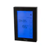 Radiant GTSB-TH-V Premium Glass Fronted Touch Screen Thermostat - Black - Vertical