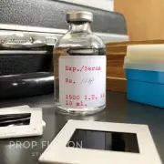 A Clockwork Orange - Prop Serum 114 / CRM 114 'Ludovico Technique' Medical Vial