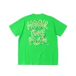 CHUMS HOOK THE FISH T-SHIRT短袖T恤 綠色 CH012225M001