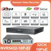 Dahua NVR5432-16P-EI 4K 32Channel 16PoE 32MP Network Video Recorder NVR System
