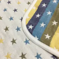 在飛比找蝦皮購物優惠-《現貨》日本 fuwara 三河木棉 六層紗 嬰兒被 星星 