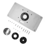 Router Table Insert Plate Set for Woodworking Benches Easy to Use 235x120mm