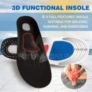 Plantar Fasciitis Insoles Foot Arch Support Insert Orthotic Shoes Orthotics EVA