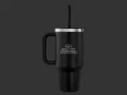 Scotty Cameron Hydro Flask - SC Stacked - 32 oz Travel Tumbler - Black