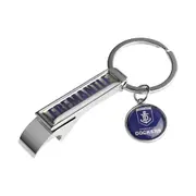 Fremantle Dockers Freo AFL Can & Bottle Opener Key Ring