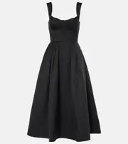 [Rebecca Vallance] Rebecca Vallance Cielo midi dress UK 10 black