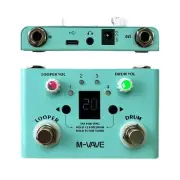 Lost Tempo Guitar Effects Pedal Drum Looper Effector Three-in-one 44.1KHz/24Bit